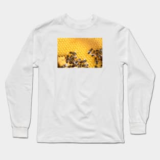 Honey honeycomb / Swiss Artwork Photography Long Sleeve T-Shirt